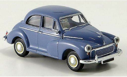 Morris Minor Base 1/87 Brekina Rechtslenker blue diecast model cars