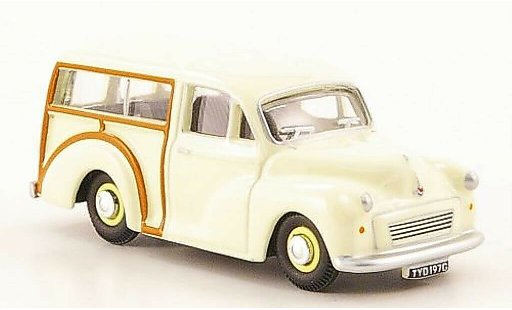 Morris Minor Traveller 1/76 Oxford white diecast model cars