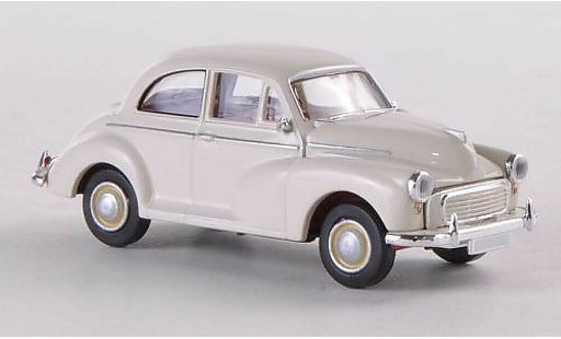 Morris Minor Base 1/87 Brekina white (GB) diecast model cars