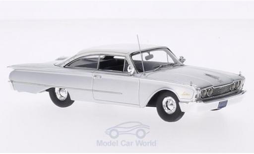 Diecast model cars Ford Starliner Galaxie Hardtop grey/white 1960 1/43 Motorhead