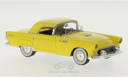 Diecast model cars Ford Thunderbird Two-Seater Hardtop yellow 1/43 Motorhead