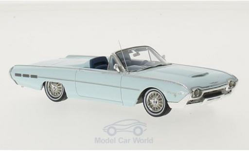 Diecast model cars Ford Thunderbird Bullet Bird Sports Roadster blue 1/43 Motorhead