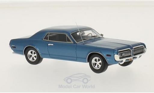 Diecast model cars Mercury Cougar Base blue 1968 1/43 Motorhead
