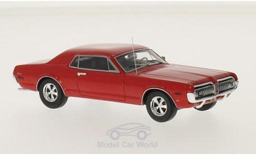 Diecast model cars Mercury Cougar Base red 1968 1/43 Motorhead