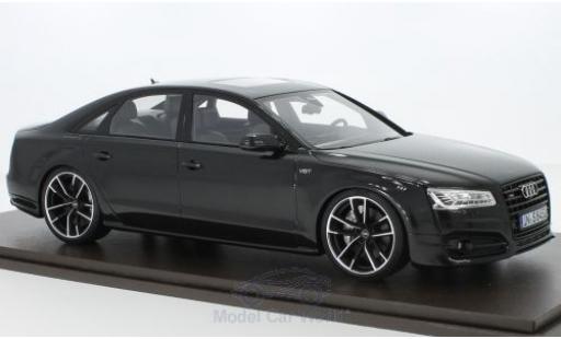 Diecast model cars Audi S8 plus metallic black 2017 1/18 Motorhelix
