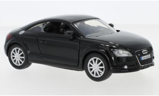 Diecast model cars Audi TT coupe black 2006 1/24 Motormax