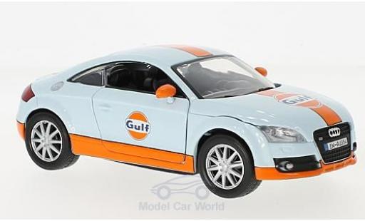 Diecast model cars Audi TT coupe Gulf 1/24 Motormax