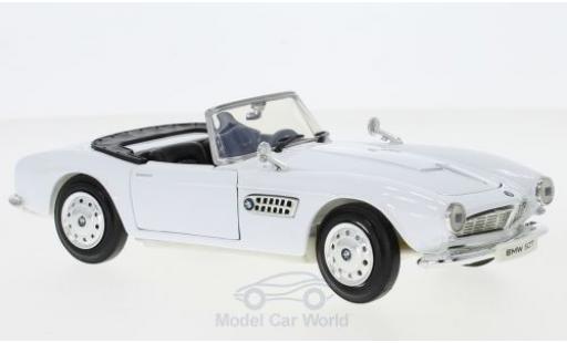 Diecast model cars Bmw 507 cabriolet white 1/24 Motormax