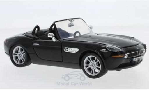 Diecast model cars Bmw Z8 roadster black 1/24 Motormax