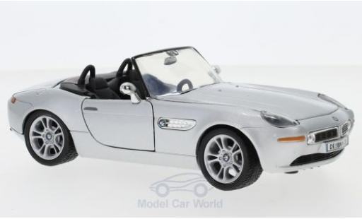 Diecast model cars Bmw Z8 roadster grey without Vitrine 1/24 Motormax