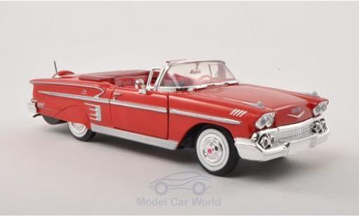 Diecast model cars Chevrolet Impala Convertible 1958 without Vitrine 1/24 Motormax