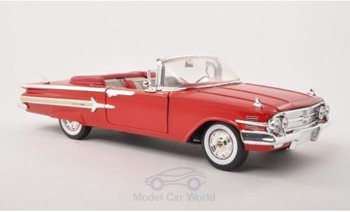 Diecast model cars Chevrolet Impala Sedan red 1960 1/18 Motormax