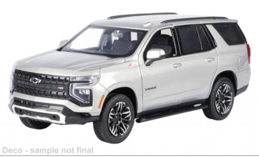 Diecast model cars Chevrolet Tahoe suv Z71 grey 2025 1/24 Motormax