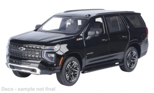 Diecast model cars Chevrolet Tahoe suv Z71 black 2025 1/24 Motormax