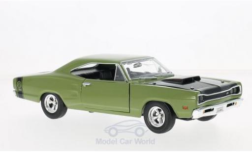 Diecast model cars Dodge Coronet Super Bee oliv/black 1969 1/24 Motormax