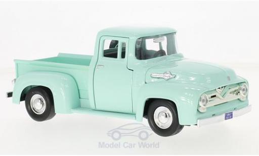 Diecast model cars Ford F-100 Pickup 00 Pick Up green 1955 1/24 Motormax