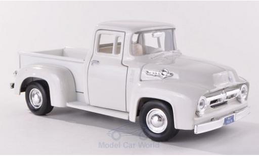 Diecast model cars Ford F-100 Pickup 00 Pick Up white 1956 without Vitrine 1/24 Motormax