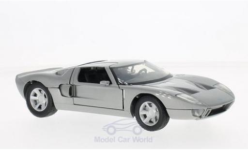 Diecast model cars Ford GT Concept metallic grey without Vitrine 1/24 Motormax