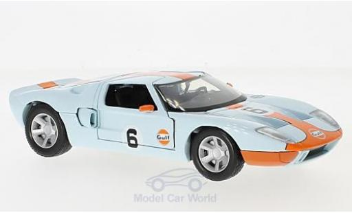 Diecast model cars Ford GT Berlinetta Gulf 1/24 Motormax
