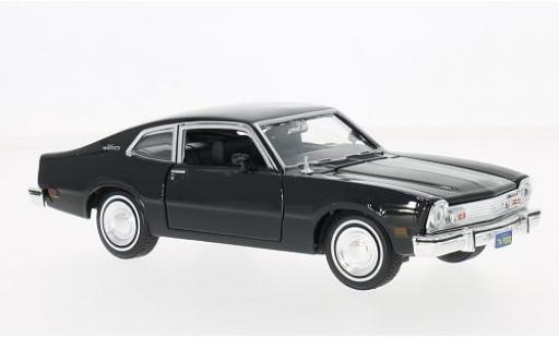 Diecast model cars Ford Maverick Berline black 1974 1/24 Motormax