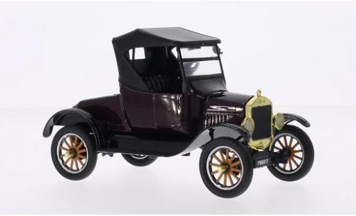 Diecast model cars Ford Model T Runabout metallic red/black 1925 1/24 Motormax