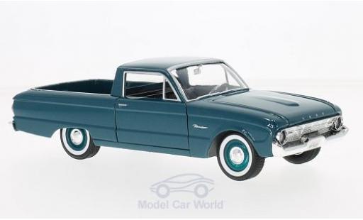 Diecast model cars Ford Ranchero Berline turquoise 1960 1/24 Motormax