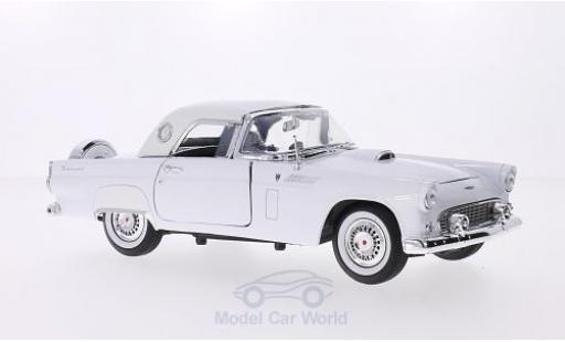 Diecast model cars Ford Thunderbird Two-Seater Hardtop white 1956 1/18 Motormax