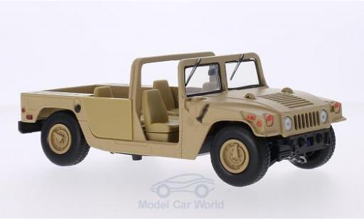 Diecast model cars Hummer Humvee Base matt-beige Platform 1/24 Motormax