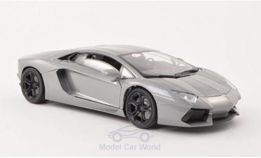 Diecast model cars Lamborghini Aventador LP 700-4 grey 1/18 Motormax