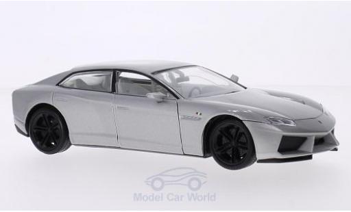 Diecast model cars Lamborghini Estoque Base metallic grey 1/18 Motormax