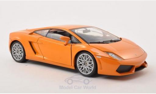 Diecast model cars Lamborghini Gallardo LP560-4 LP560-4 metallic orange 1/18 Motormax