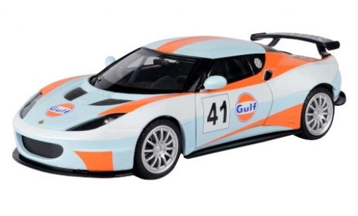 Diecast model cars Lotus Evora GT4 No.41 Gulf 1/24 Motormax