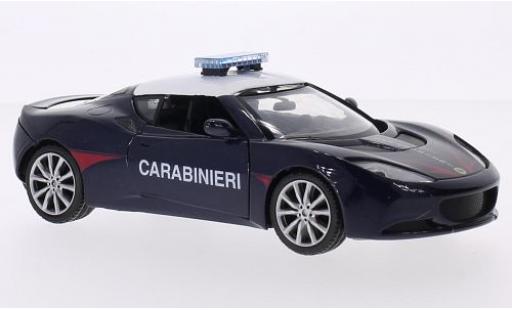Diecast model cars Lotus Evora S Carabinieri police (IT) 1/24 Motormax