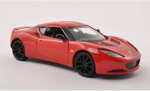 Diecast model cars Lotus Evora S red sans Vitrine 1/24 Motormax
