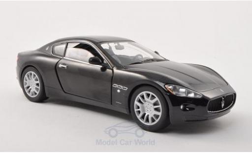 Diecast model cars Maserati Gran Turismo Base black without Vitrine 1/18 Motormax