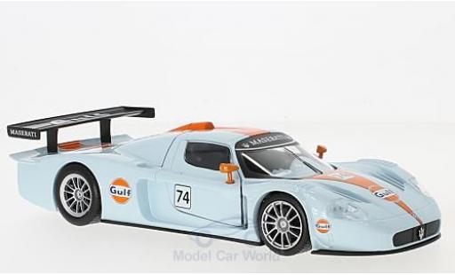Diecast model cars Maserati MC12 Corsa Gulf 1/24 Motormax