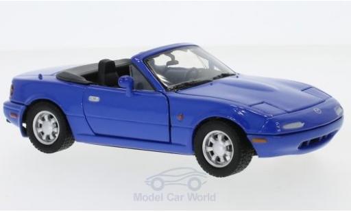 Diecast model cars Mazda MX-5 Base -5 Miata blue 1/24 Motormax