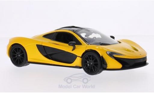 Diecast model cars McLaren P1 Base metallic yellow/black 1/24 Motormax