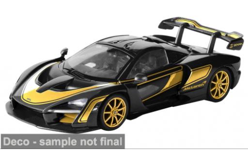 Diecast model cars McLaren Senna Base black/gold 1/24 Motormax