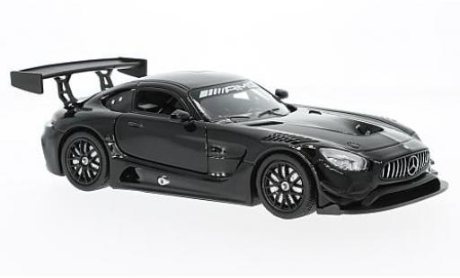 Diecast model cars Mercedes AMG GT GT3 3 black 1/24 Motormax