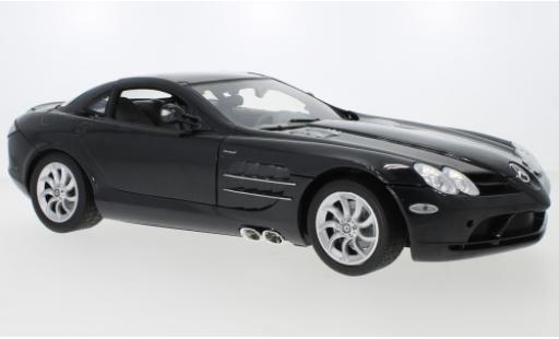 Diecast model cars Mercedes CLA Base McLaren SLR metallic black 1/12 Motormax