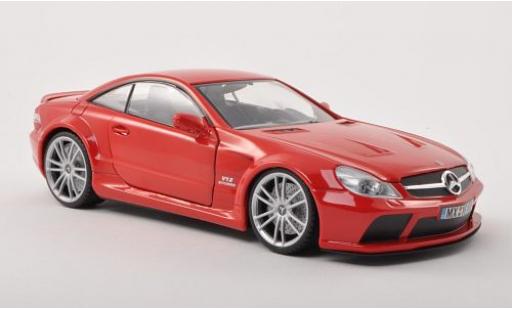 Diecast model cars Mercedes B Black Series SL65 AMG red 2009 sans Vitrine 1/18 Motormax