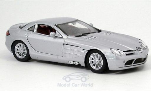 Diecast model cars Mercedes SLR Base McLaren grey 1/24 Motormax