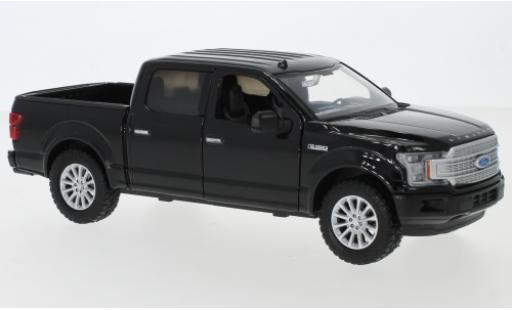 Diecast model cars Ford F-150 Pickup 50 limited Crew Cab black 2019 1/24 Motormax