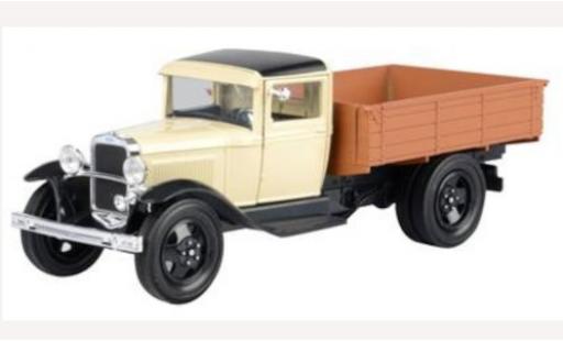 Diecast model cars Ford Model A Model AA A beige 1/24 Motormax