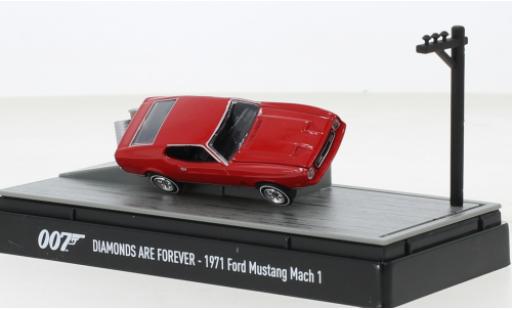 Diecast model cars Ford Mustang Mach 1 I James Bond 007 - Diamonds are Forever 1971 1/64 Motormax