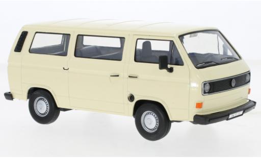 Diecast model cars Volkswagen T3 Base Bus beige 1/24 Motormax