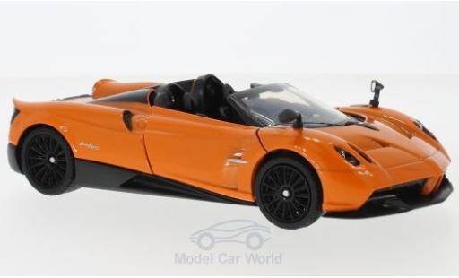 Diecast model cars Pagani Huayra R Roadster metallic orange 1/24 Motormax