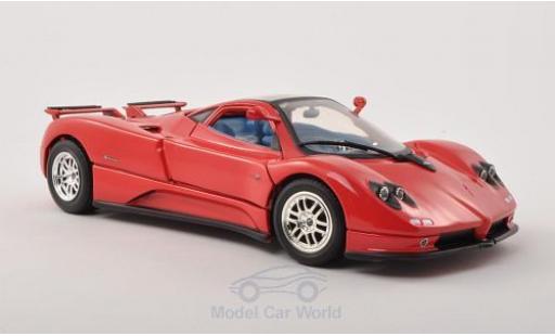 Diecast model cars Pagani Zonda R C12 red 2004 1/18 Motormax