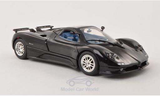 Diecast model cars Pagani Zonda R C12 black 2004 1/18 Motormax